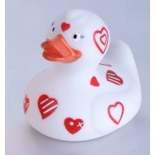 heart rubber duck