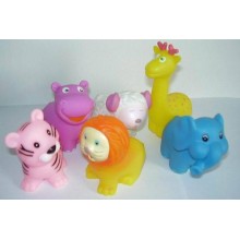 set rubber bath toys