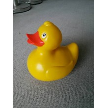 big yellow rubber duck