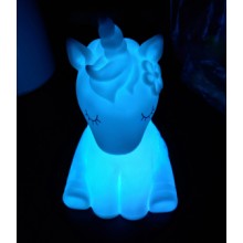 personalised unicorn night light