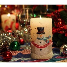 Christmas flameless led candle