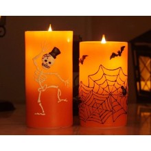 hallow flameless led wax candle