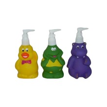 animal  lotion pump bottle 